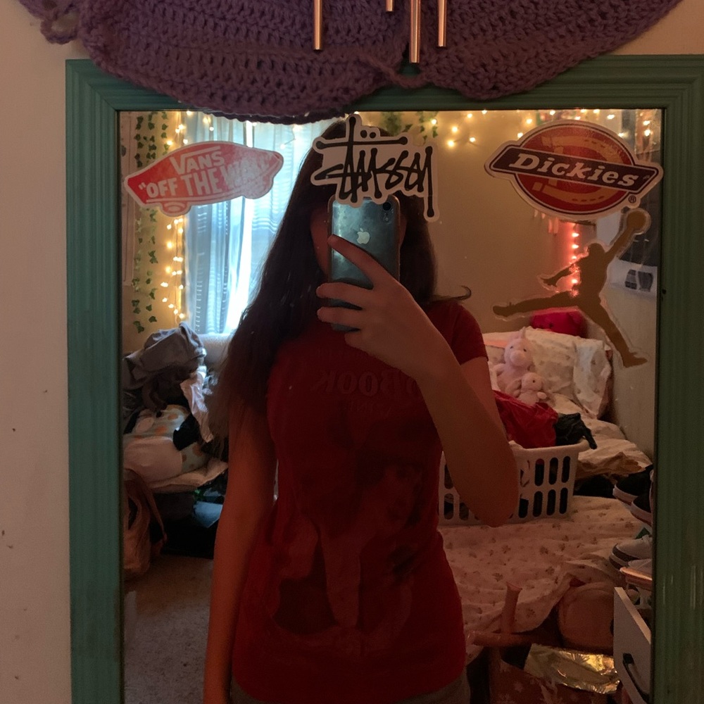 vintage redbook fitted tee